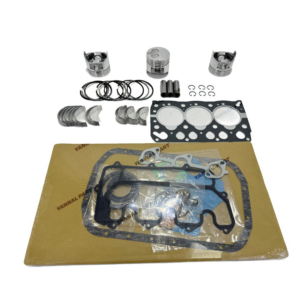 For Isuzu 3LB1 Overhaul Re-ring Kit Engine Part Engine Piston Ring Gasket