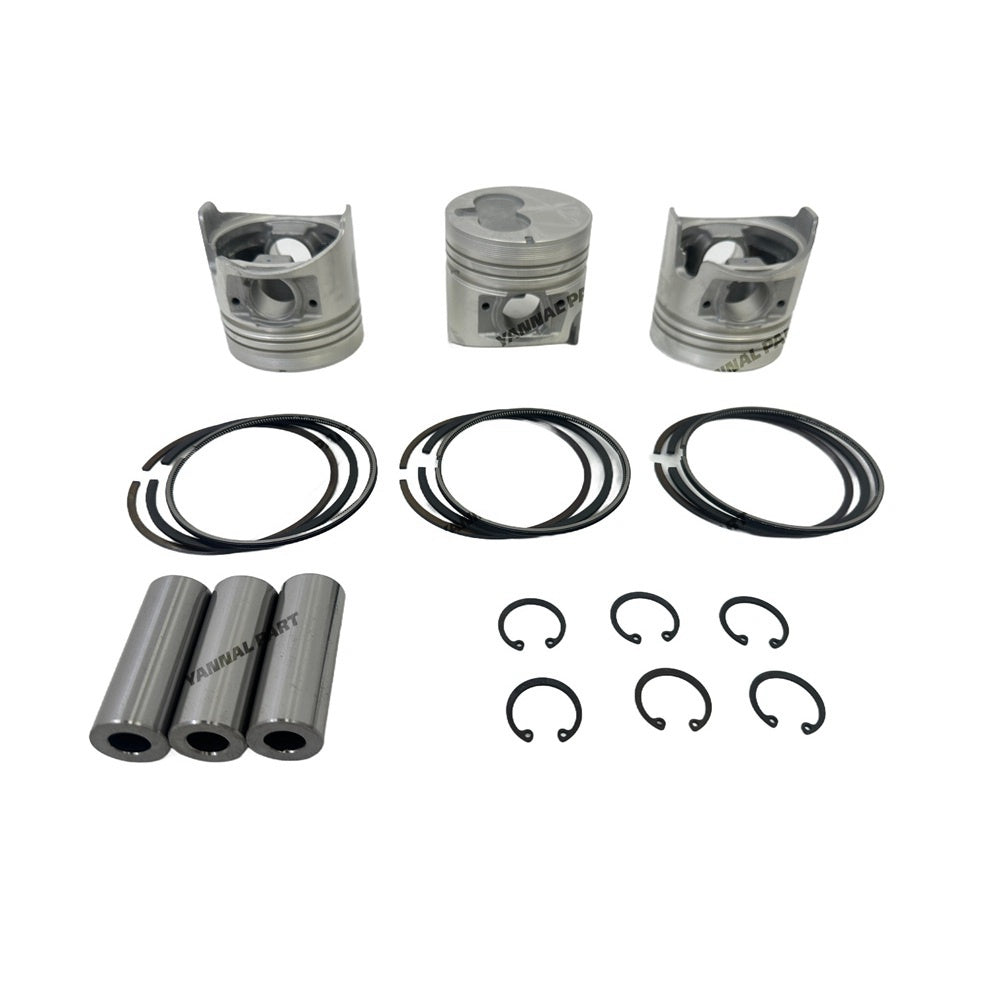 For Isuzu 3LD1 Piston Kit With Ring Set Repair Part