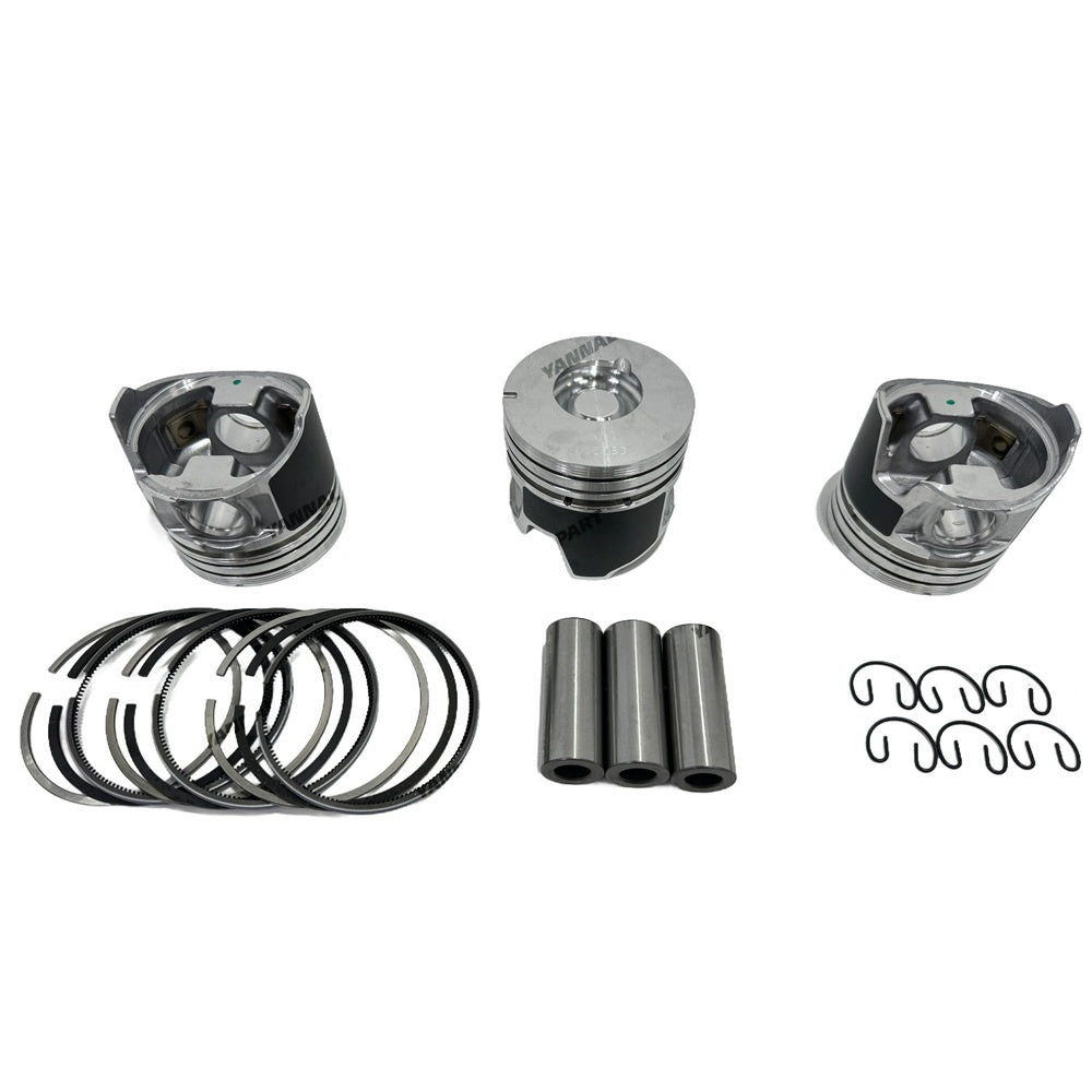 3LD2 Piston Kit W/ Ring Set For Isuzu Engine Kit