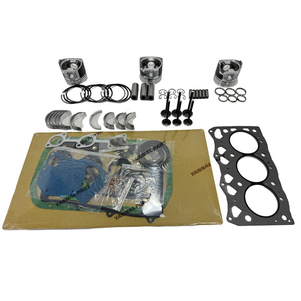 For Isuzu 3LD2 Overhaul Kit Engine Part Engine Piston Ring Gasket Bearing