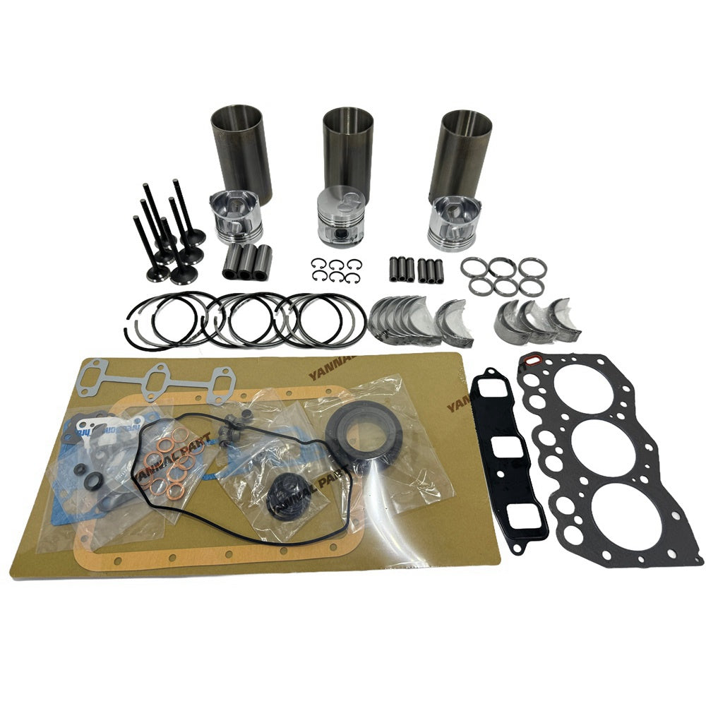 For Yanmar 3TN66 Overhaul Rebuild Kit Engine Part Engine Piston Ring Gasket
