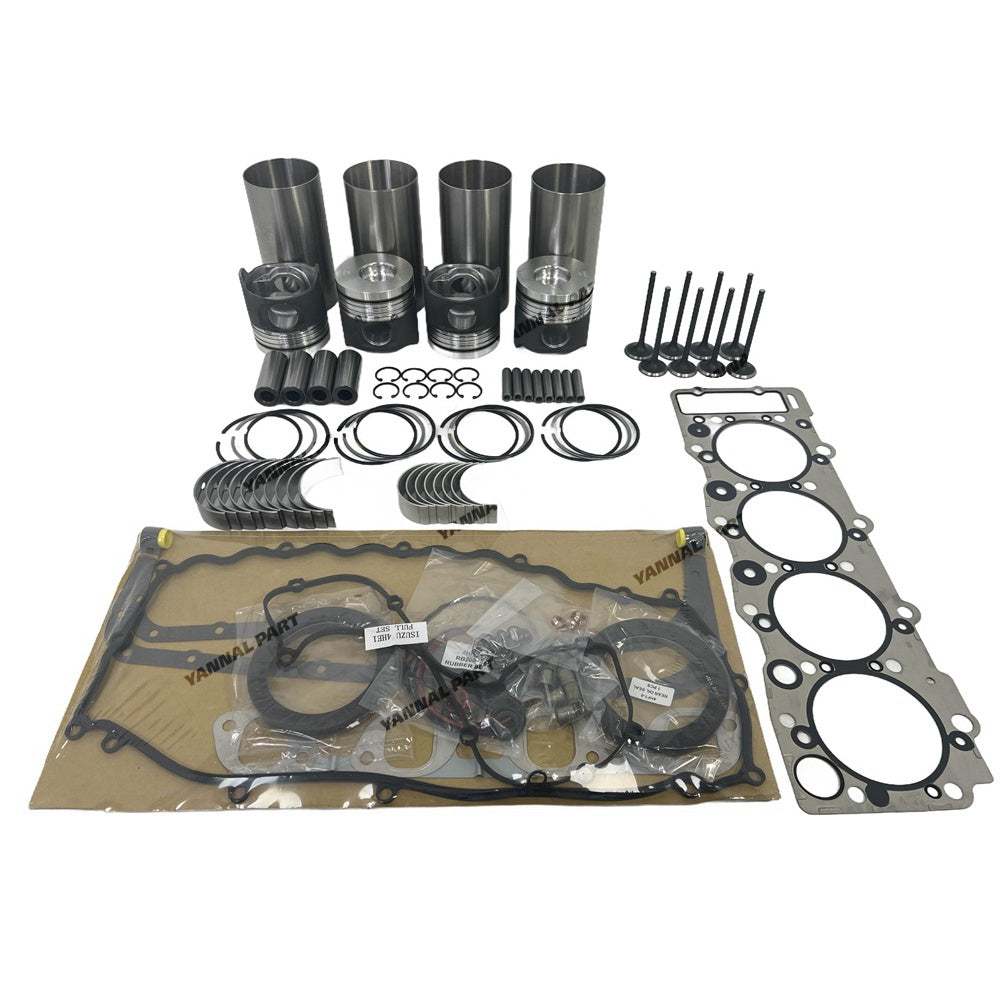 4HE1 Engine Rebuild Kit For Isuzu Engine Kit Engine Piston Ring Gasket Bearing