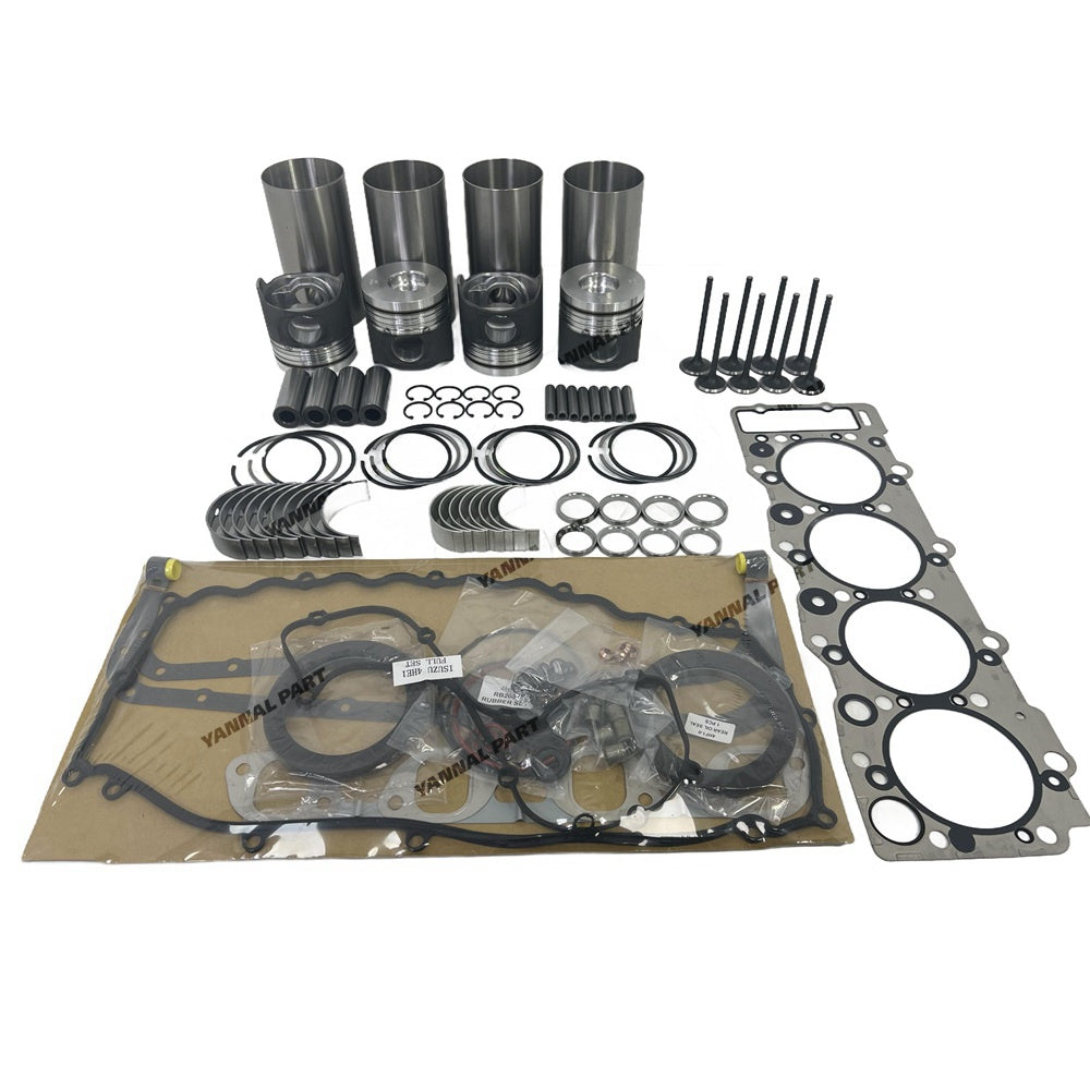 4HE1 Engine Repair Kit For Isuzu Gasket Piston Set