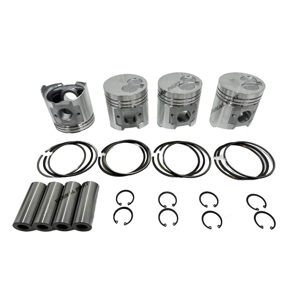 For Yanmar 4TNE94 Piston Kit Ring Repair Part Engine Rebuild Kit