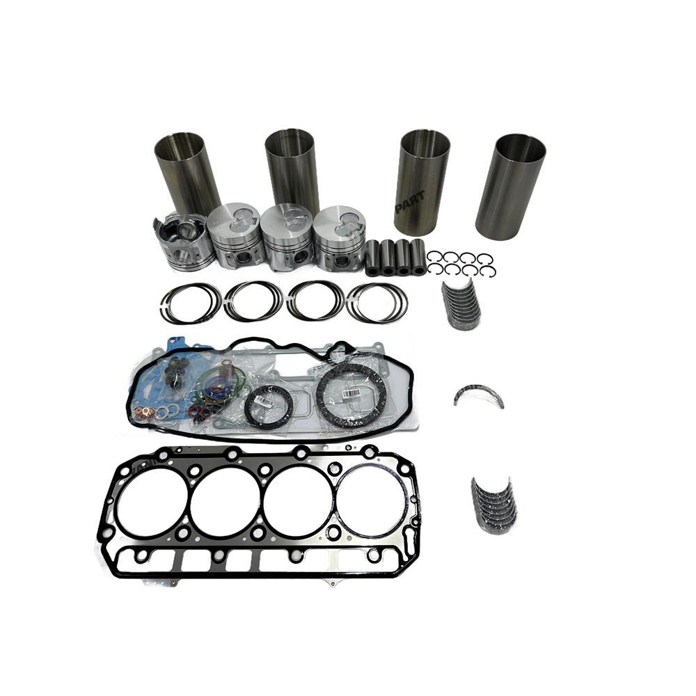 For Yanmar 4TNE98 Overhaul Rebuild Kit Repair Part Gasket Piston Set