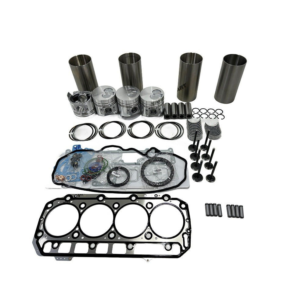 For Yanmar 4D98E Overhaul Gasket Kit Engine Part Engine Piston Ring Gasket