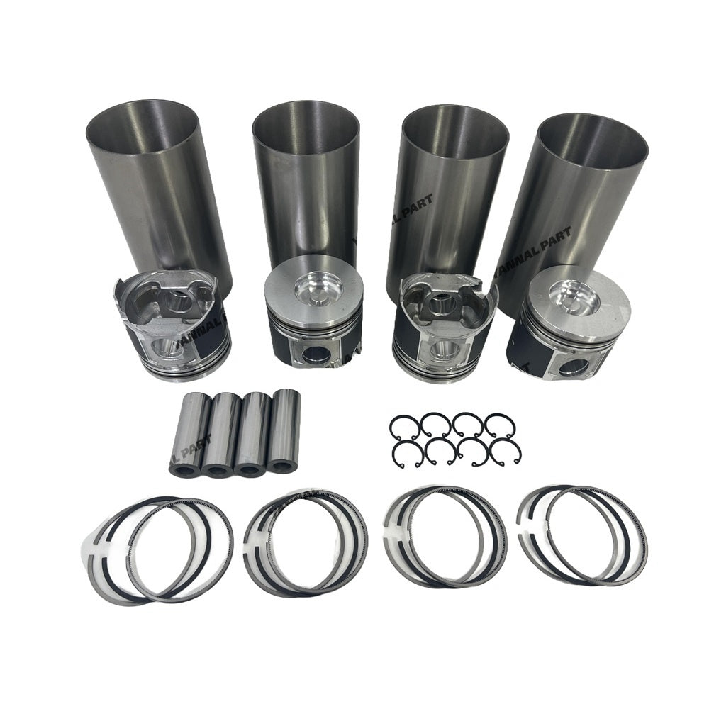 4TNE84 4TNE84T Cylinder Liner Kit for Yanmar Engine for John Deere 6675 990 4500 Excavator Forklift