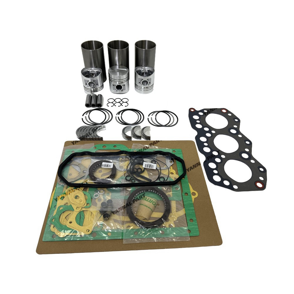 Overhaul Rebuild Kit For Mitsubishi S3E Engine Gasket Bearing Piston Liner Ring