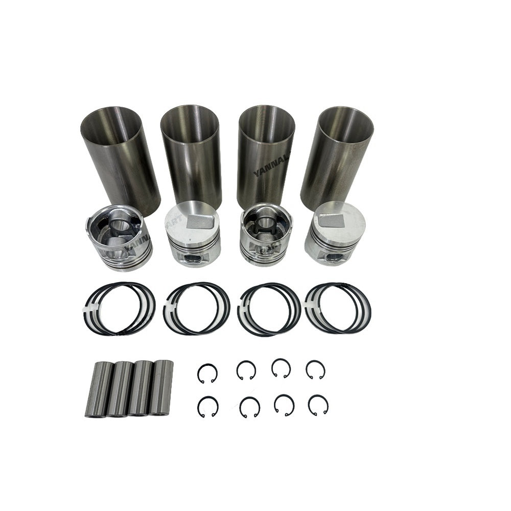 4PC S4S Piston Rings Cylinder Liner Set STD 94.0mm For Mitsubishi S4S Engine