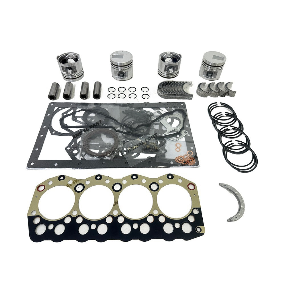 3044C 3044CT Engine Overhaul Rebuild Kit (No cylinder liner and valve) For Caterpillar CAT 3044C 3044CT 3044C-DIT Engine C3.4 For Mitsubishi S6S S4S S4SD S4S-IDI Engine F18B F18C Forklifts
