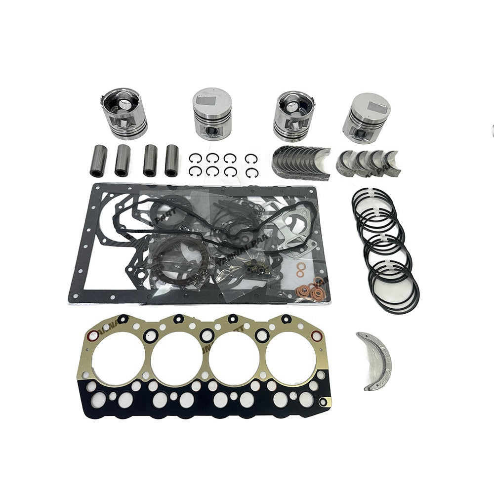 3044C 3044CT Engine Overhaul Rebuild Kit (No cylinder liner and valve) For Caterpillar CAT 3044C 3044CT 3044C-DIT Engine C3.4 For Mitsubishi S6S S4S S4SD S4S-IDI Engine F18B F18C Forklifts