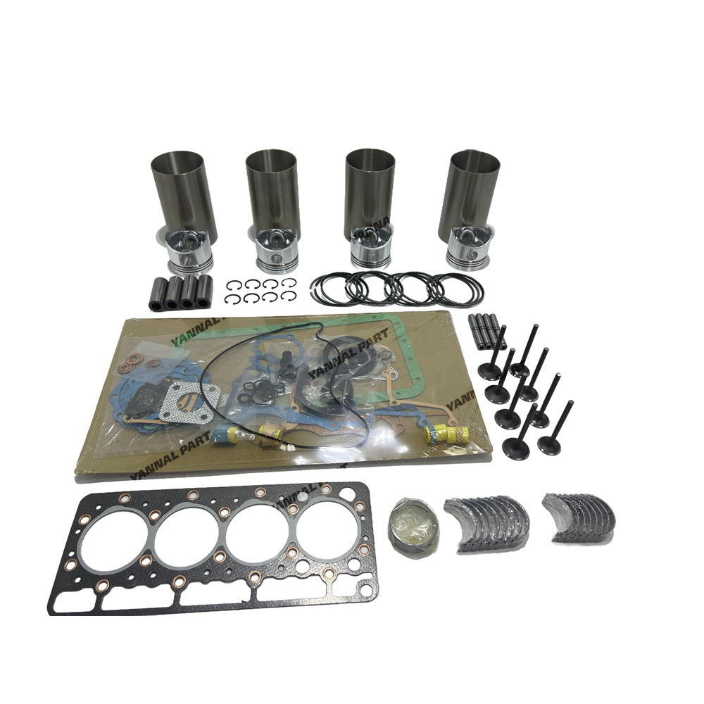 V1100 Overhaul Rebuild Kit For Kubota Engine Part Piston Ring Gasket Bearing Set