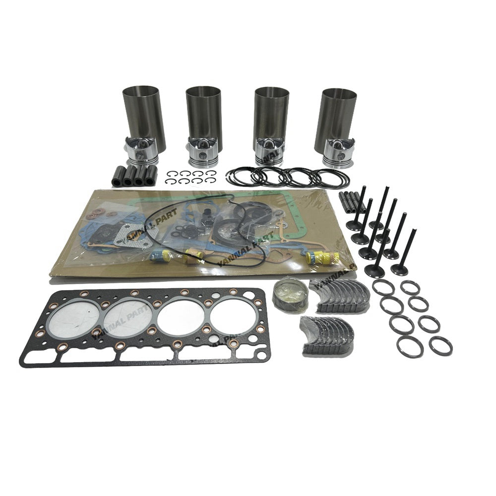 V1100 Overhaul Rebuild Kit 15956-21110 1595621110 07916-29325 Fits For Kubota V1100 Engine Bobcat Loader AICHI SP090 Tractor