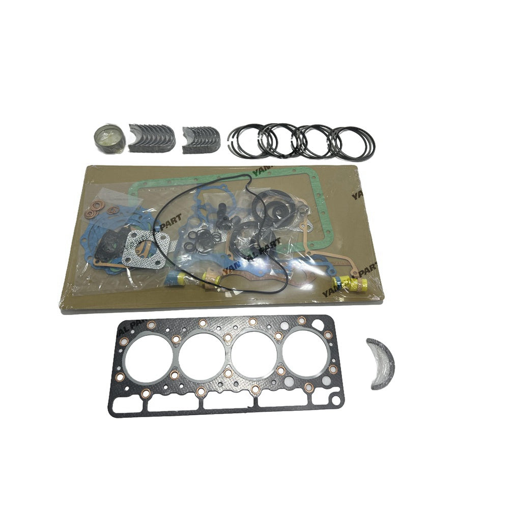 V1100 Overhaul Piston Rings Metal Bearing Kit Full Gasket Kit Fits For Kubota V1100 VH1100 Engine 15901-21050