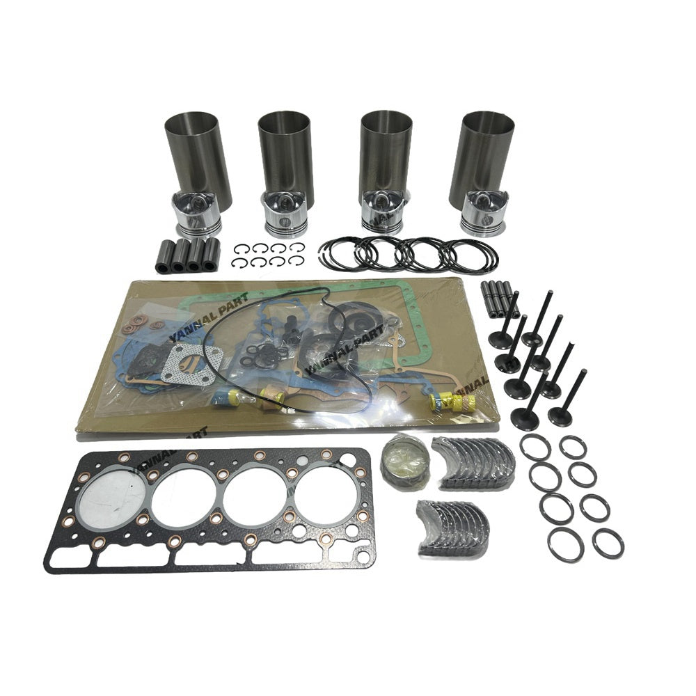 V1205 Overhaul Rebuild Kit Compatible with Kubota V1205 V1205-B V1205B V1205E Engine