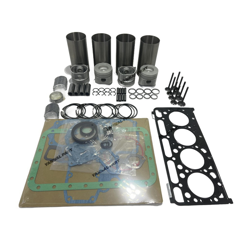 V2003 Overhaul Rebuild Kit Compatible with Kubota V2003 V2003-M-DI V2003T V2003-T-E2B Engine Bobcat S185 S175 Loader