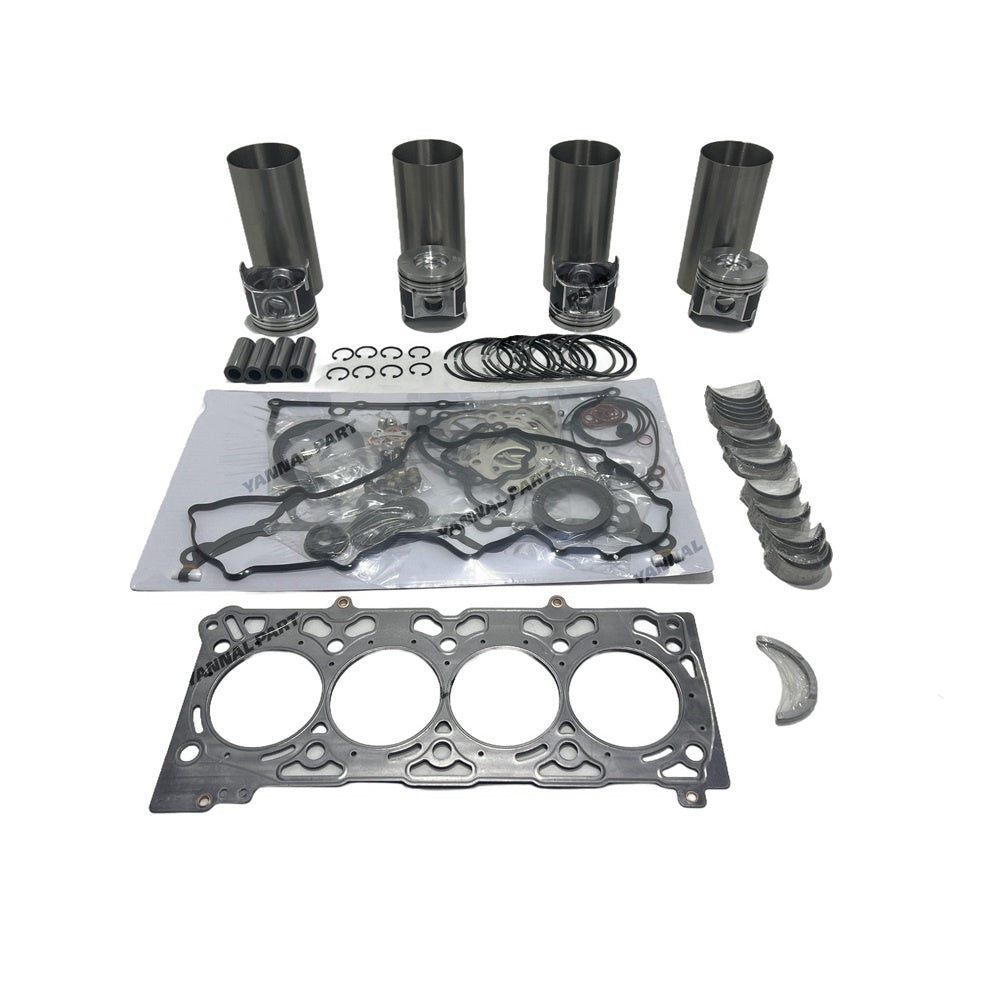 V2607 Engine Overhaul Rebuild Kit For Kubota V2607T V2607-DI V2607 Engine Piston Round Combustion Chamber 45.5mm