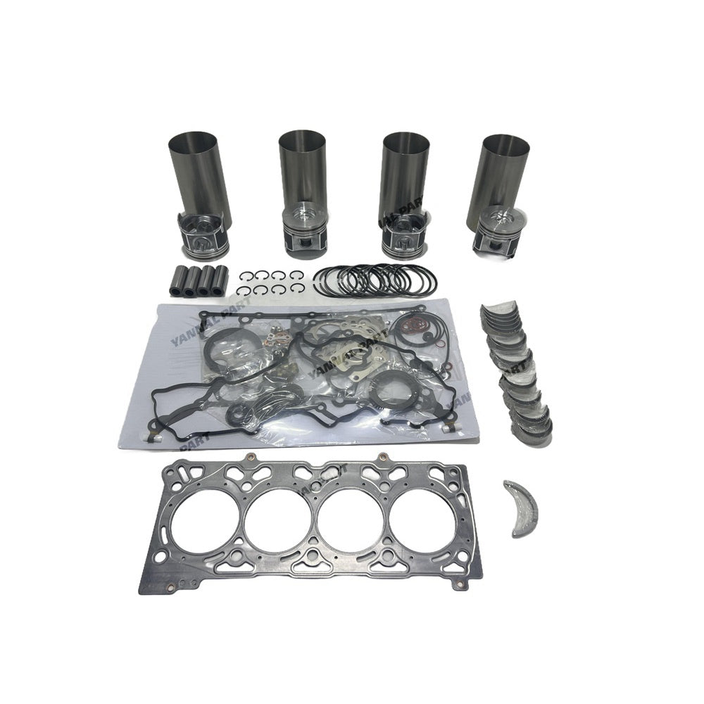 V2607 Engine Overhaul Rebuild Kit For Kubota V2607T V2607-DI V2607 Engine Piston Round Combustion Chamber 45.5mm