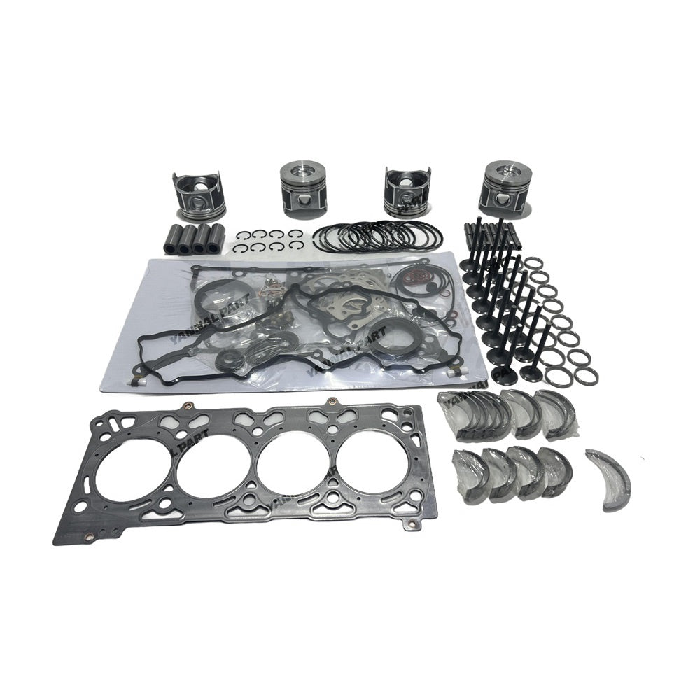 V2607 V2607T For Kubota Engine Overhaul Rebuild Kit Gasket Bearing Piston Ring