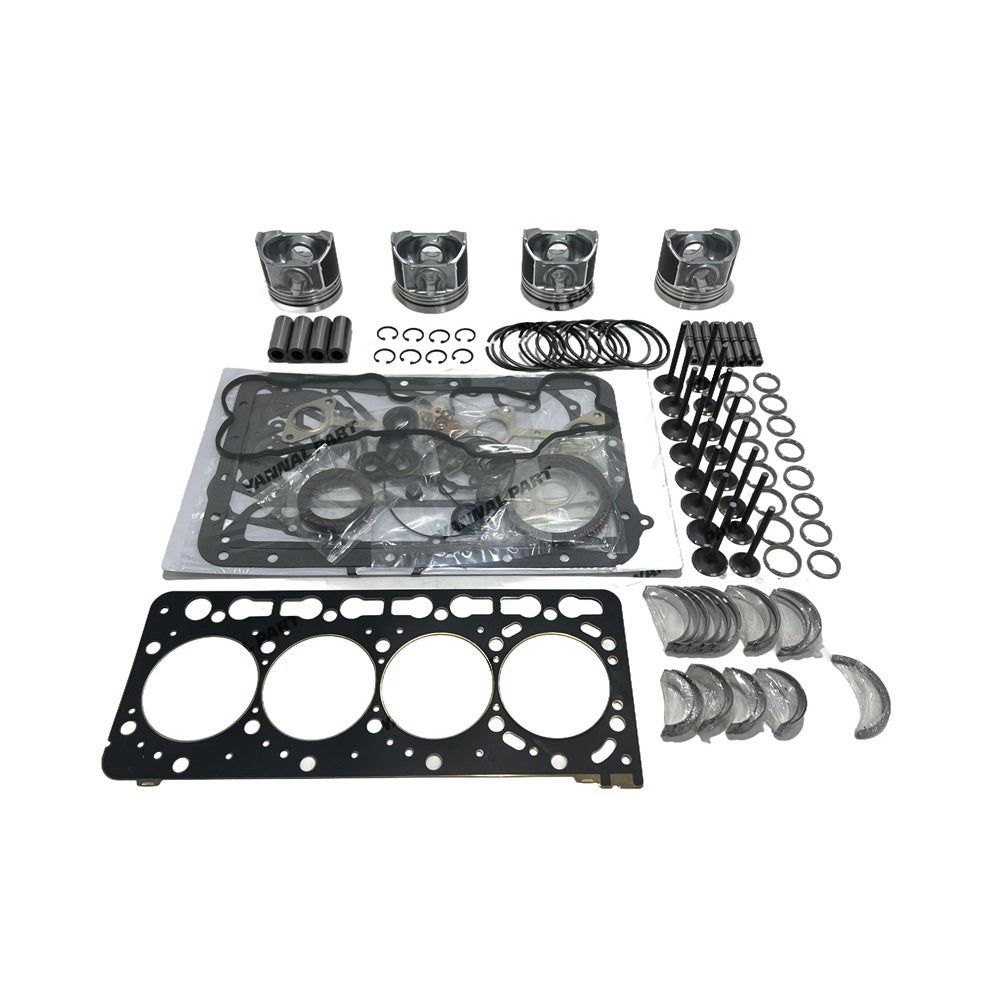 V3300DIT Overhaul Rebuild Kit For Kubota Engine Bobcat S300 S220 S250 T300 A300