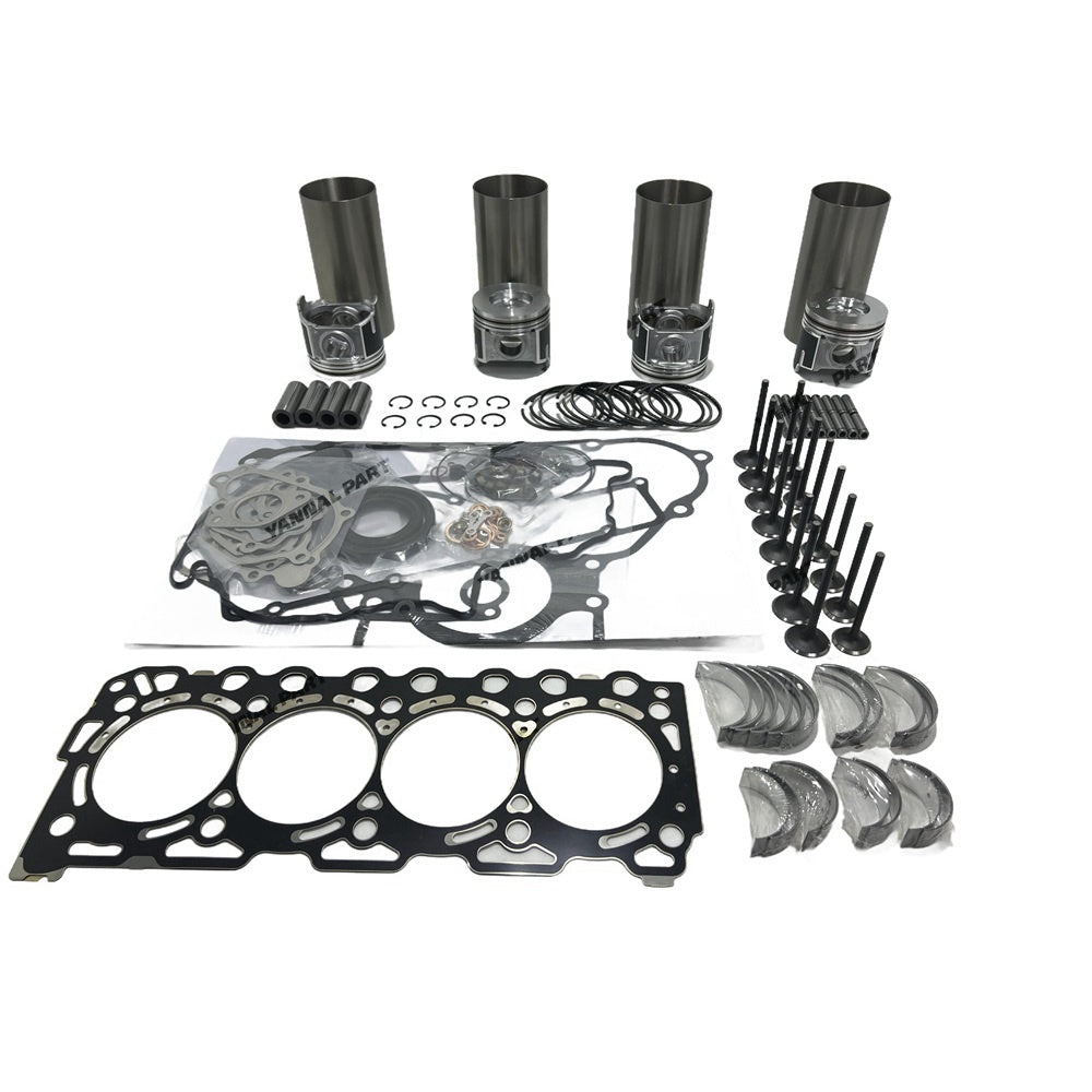 V3307 Engine Overhaul Rebuild Kit 16 Valves For Kubota V3307 V3307-DI V3307-DI-T Engine KX080-3 KX080-4 M6040 M6060 M7060 For Bobcat S630 S650 T630 T650 1J751-21110