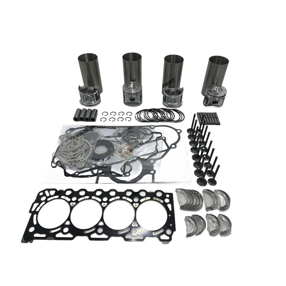 V3307 Engine Overhaul Rebuild Kit 16 Valves For Kubota V3307 V3307-DI V3307-DI-T Engine KX080-3 KX080-4 M6040 M6060 M7060 For Bobcat S630 S650 T630 T650 1J751-21110