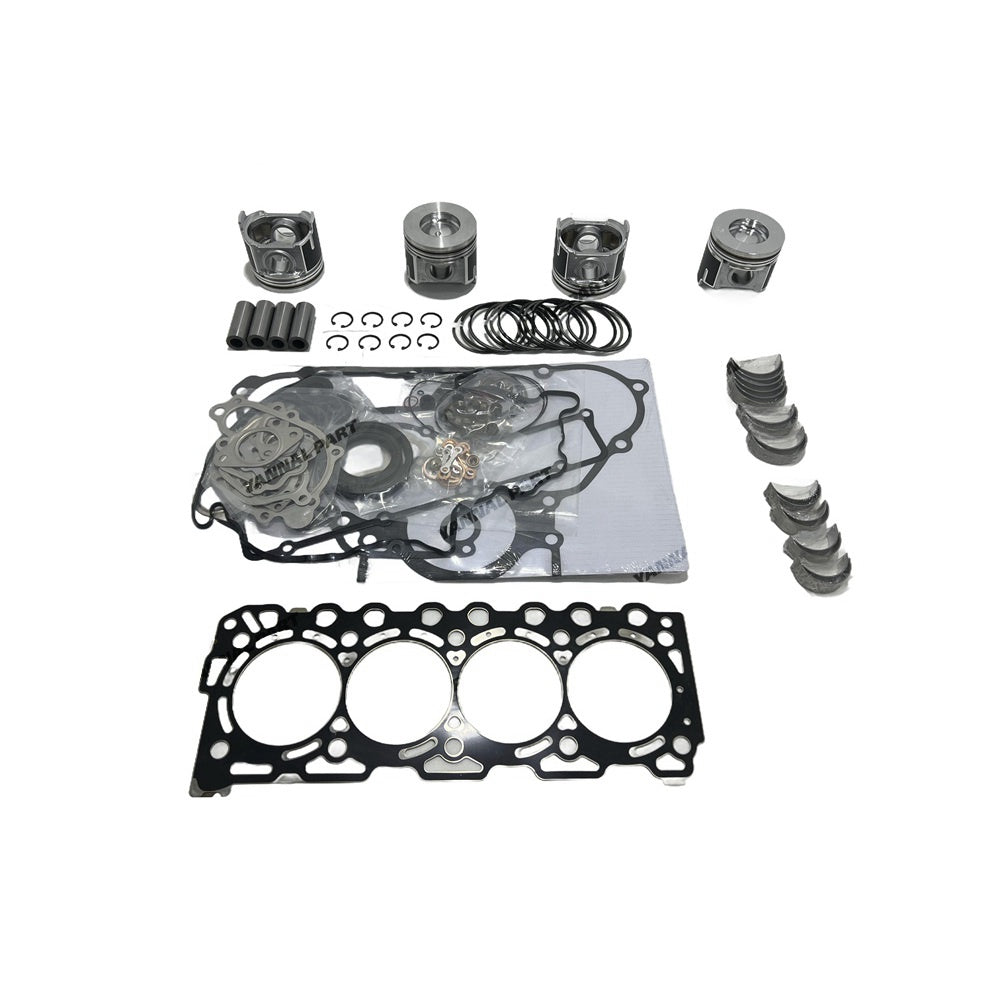 V3307 V3307-DI-TE3 Overhaul Rebuild Kit For Kubota Engine Bobcat S630 T650 S650