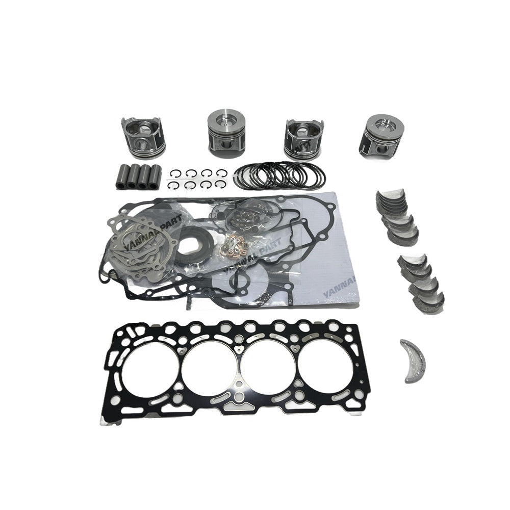 V3307 Overhaul Rebuild Kit For Kubota V3307T M6040 Tractor Bobcat S630 T650 S65
