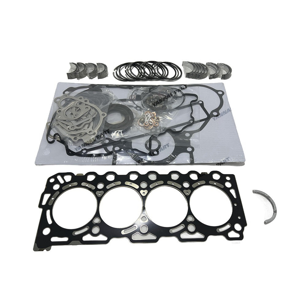 V3307 Piston Ring Set Overhaul Gasket Kit For Kubota M6060 M7060 Loader Parts