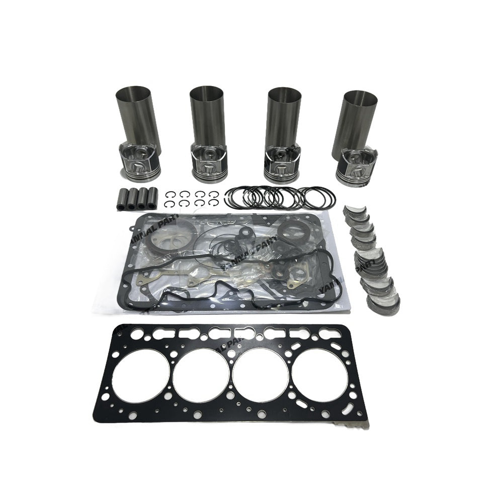 V3600 Overhaul Rebuild Kit (Without Valves) Replacement For Kubota V3600 Engine Piston 1J530-21113
