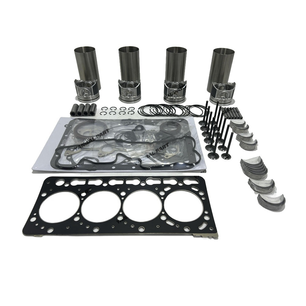 V3600 Overhaul Rebuild Kit 16427-21113 Fits For Kubota V3600 V3600-T Engine GM49 GM56 GM64 GM73 M6800 Utility tractor Thomas T-320 T-255 T-250 Skid Steer