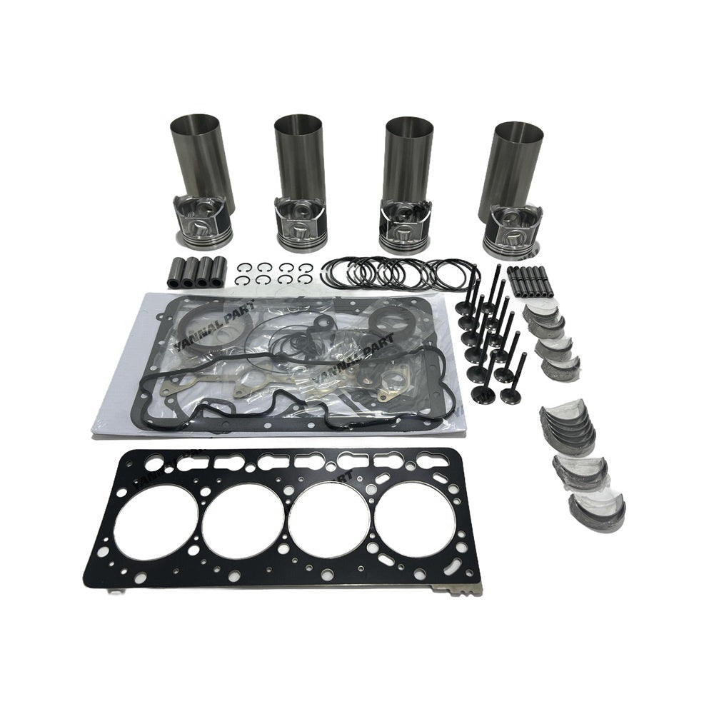 V3600 Overhaul Rebuild Kit 16427-21113 Fits For Kubota V3600 V3600-T Engine GM49 GM56 GM64 GM73 M6800 Utility tractor Thomas T-320 T-255 T-250 Skid Steer