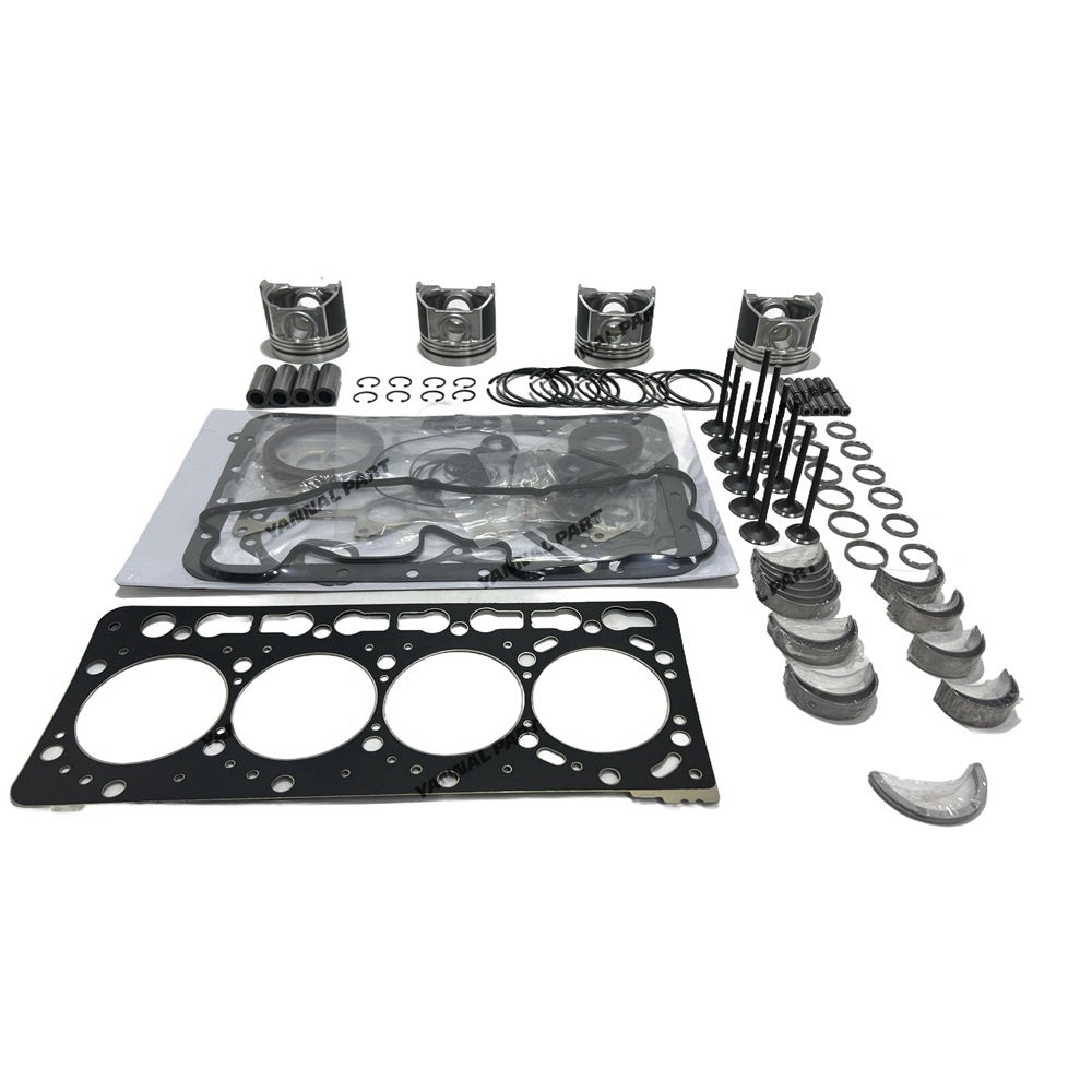 V3600 Overhaul Rebuild Kit (No Liner) For Kubota V3600 V3600 V3600DI-T Engine