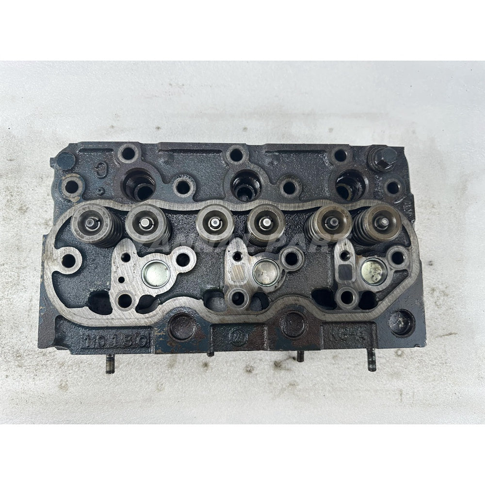 Cylinder Head With Valves For Kubota D1302-IDI Engine