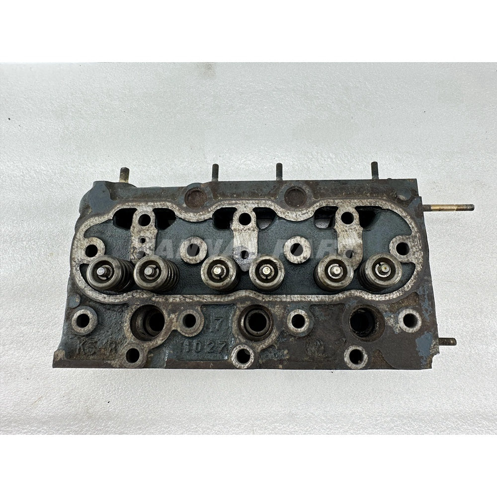 Cylinder Head With Valves For Kubota D750 Engine