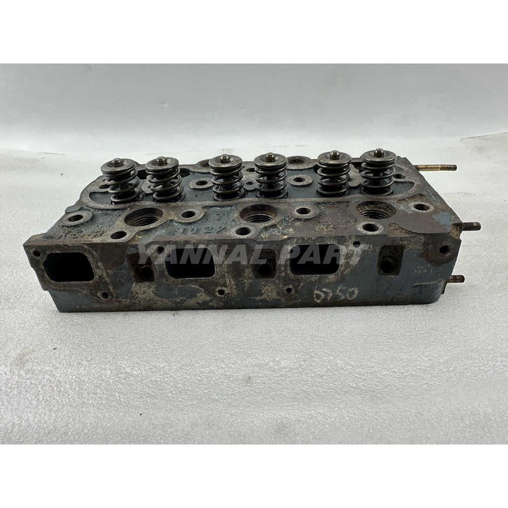Cylinder Head With Valves For Kubota D750 Engine