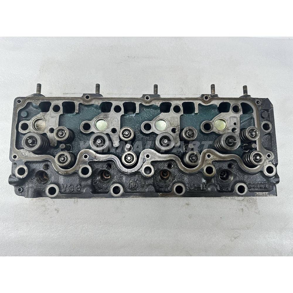 Cylinder Head With Valves For Kubota V3600-IDI Engine