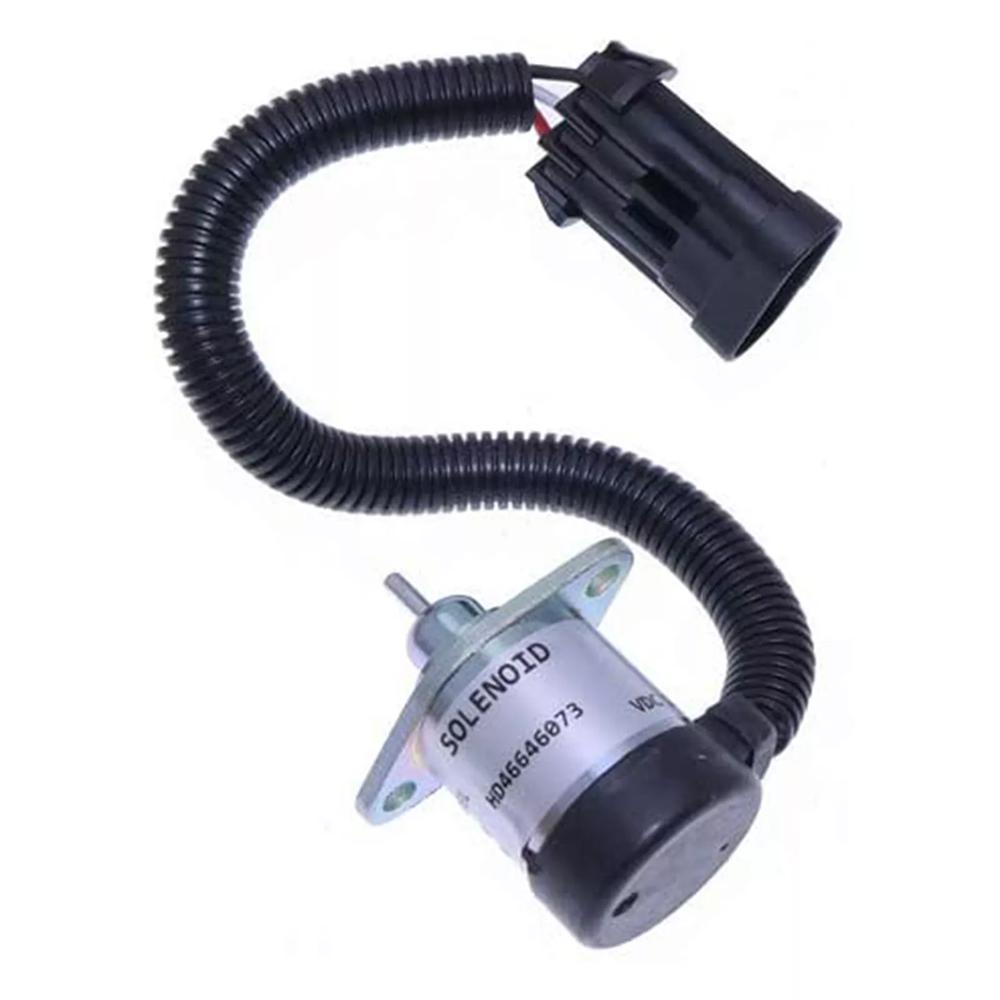 Fuel Solenoid Fit For Bobcat Skid Steer A300 A770 S220 S250 S300 S330 Loader 12V