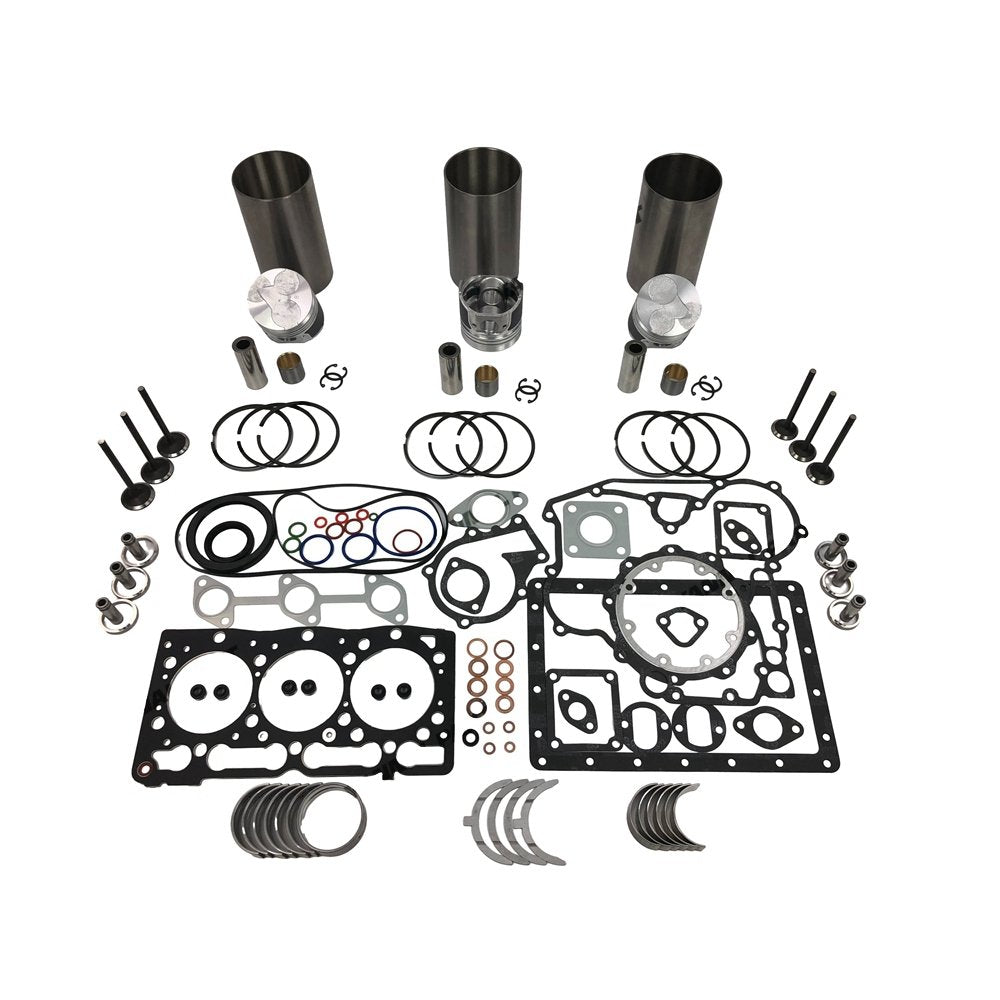 New D1005 Overhaul Rebuild Kit With Piston Rings Gaskets For Kubota