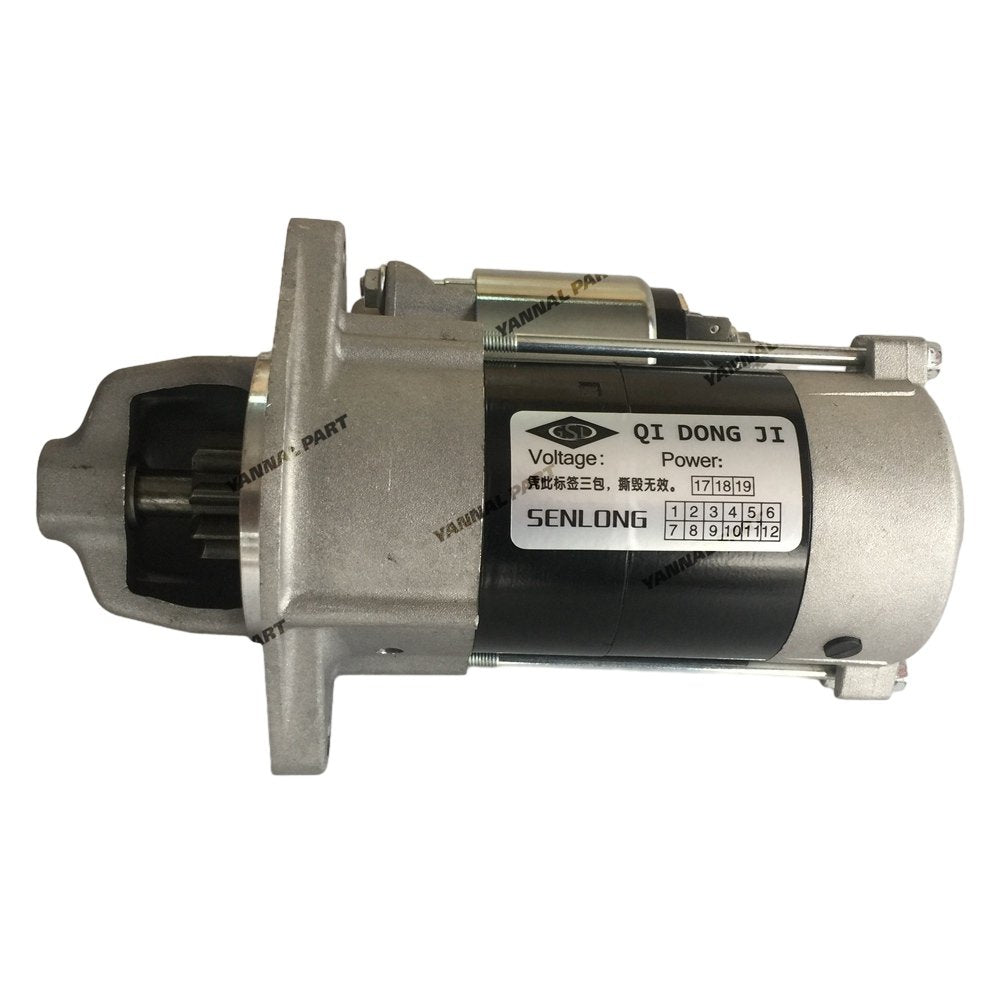 Engine Starter 9T For Kubota D1105 Engine Part
