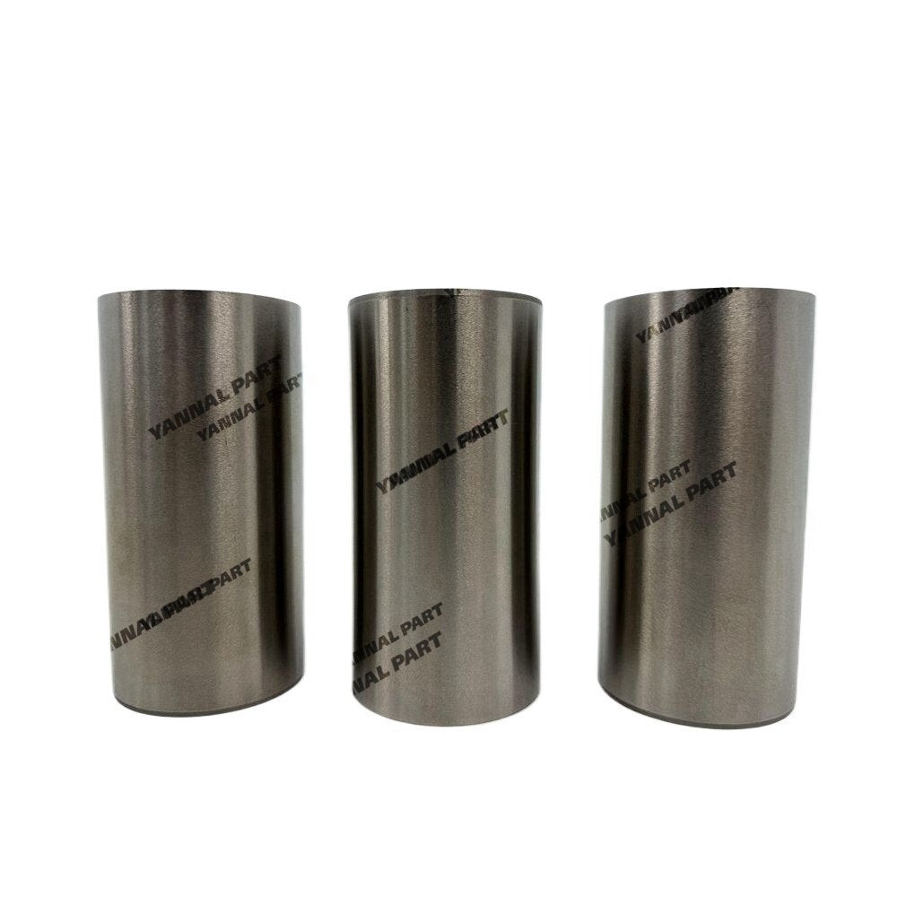 3x Cylinder Liner For Kubota D662 Excavator Engine Spare Parts