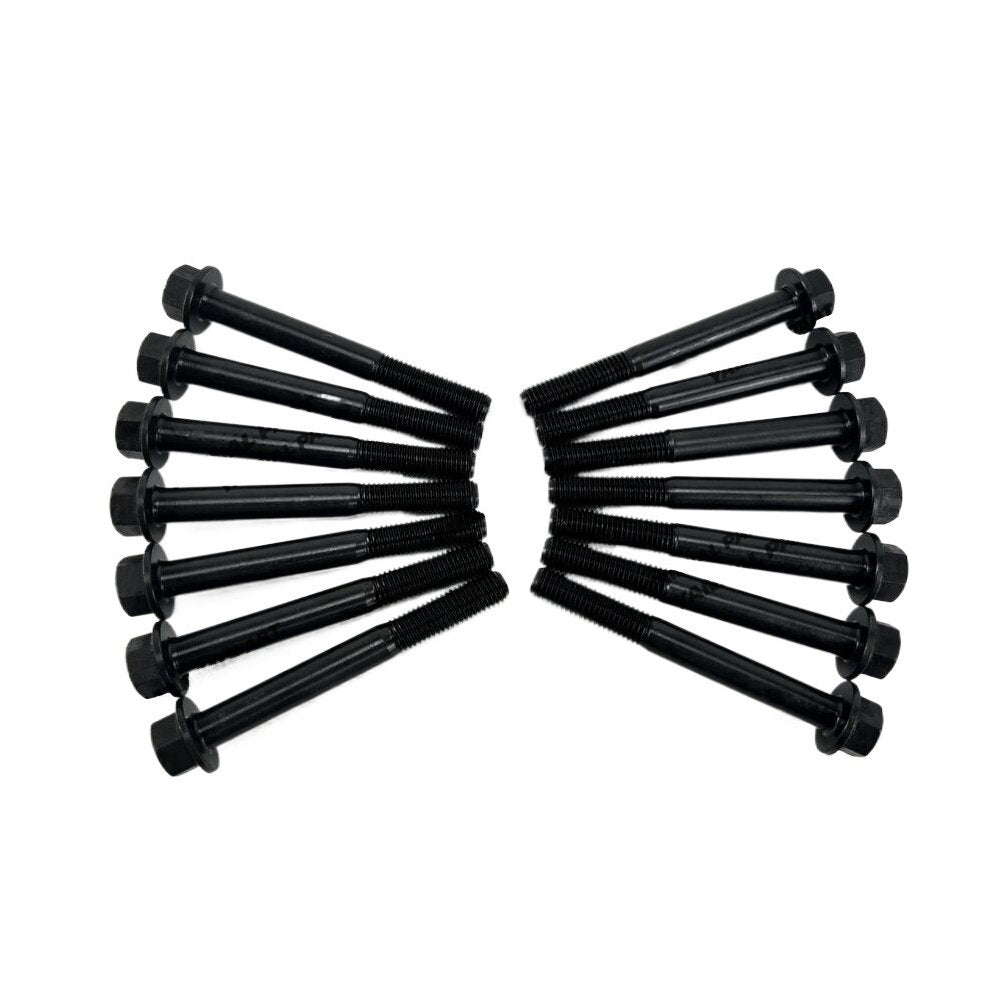 14 PCS Head Bolt Set For Kubota D905 Diesel Engine