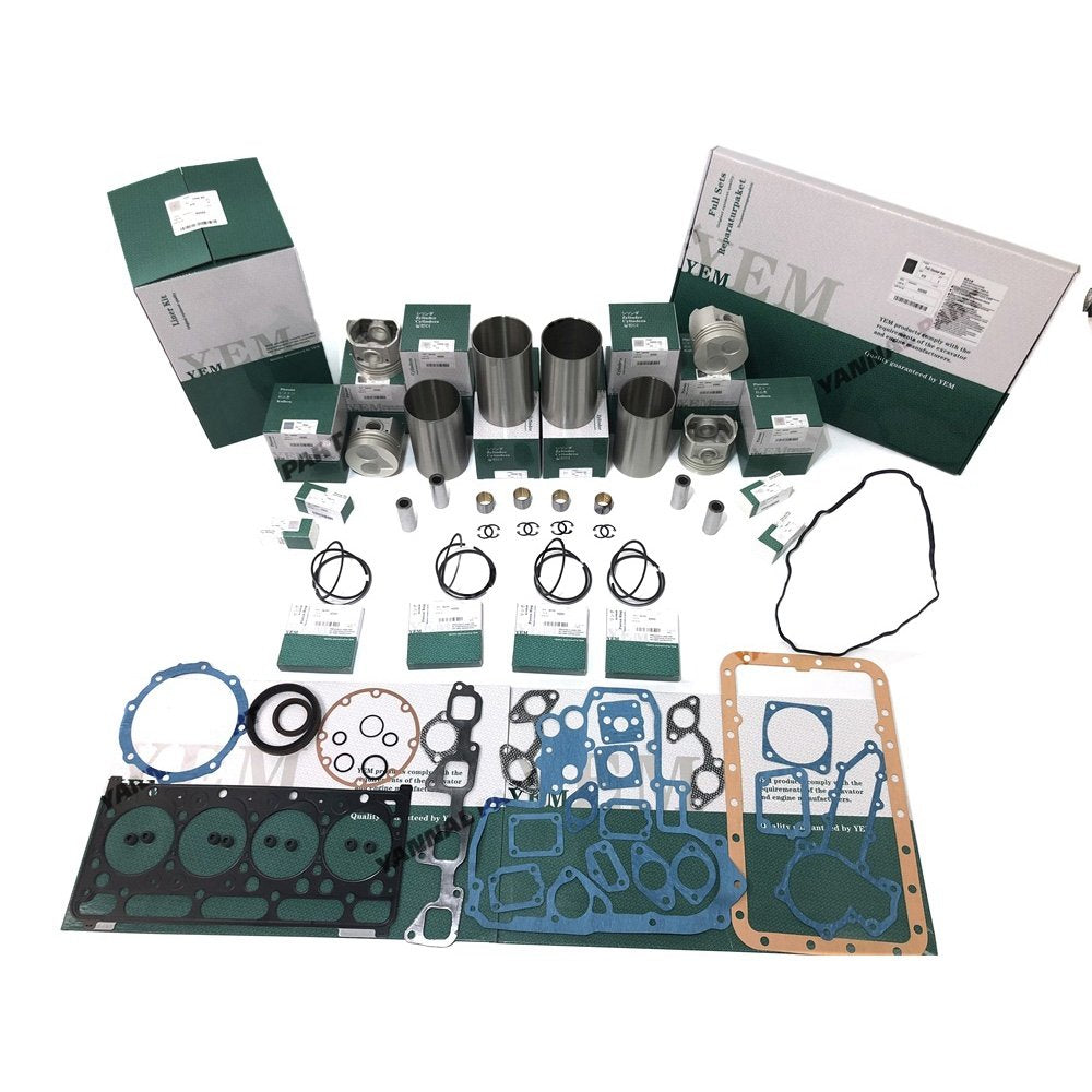 V2203 Overhaul Rebuild Kit With Full Gasket Kit For Kubota Diesel Engine