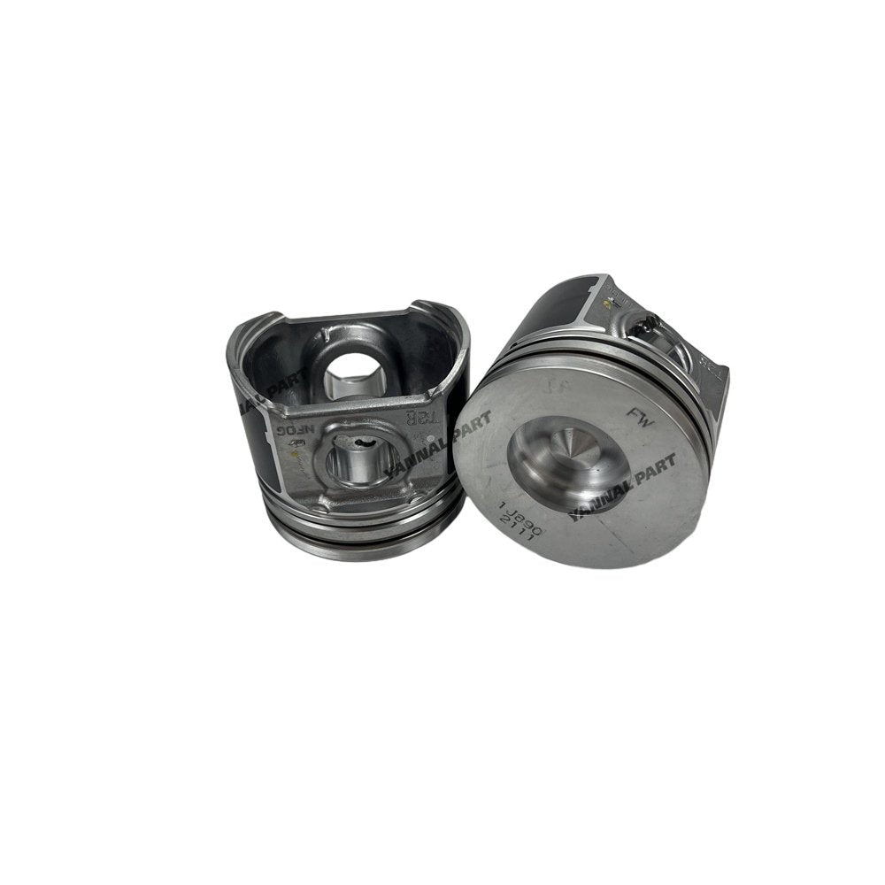 New 4x 1J890-21110 Piston Kit STD For Kubota V2403 Engine