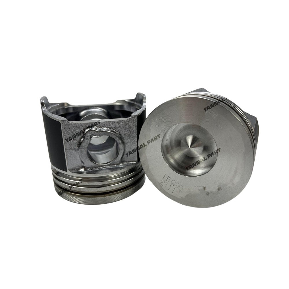 New 4x H1G90-21110 Piston Kit STD For Kubota V2403 Engine
