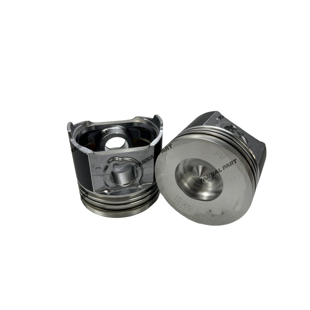 New 4x H1G90-21110 Piston Kit STD For Kubota V2403 Engine