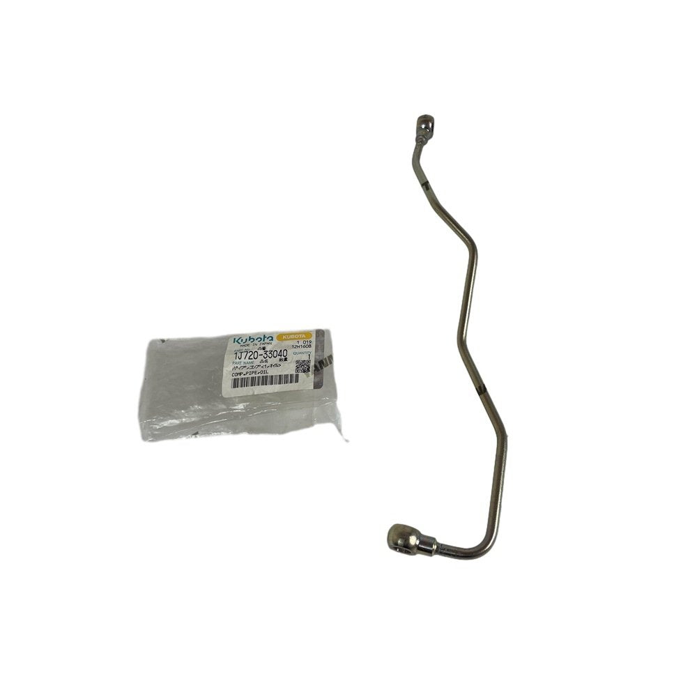 New 1J720-33040 Inlet Oil Pipe For Kubota V2607 Engine