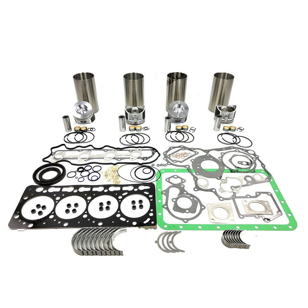 V3800 Overhaul Rebuild Kit With Gasket Kit Bearing Set For Kubota Diesel Engine