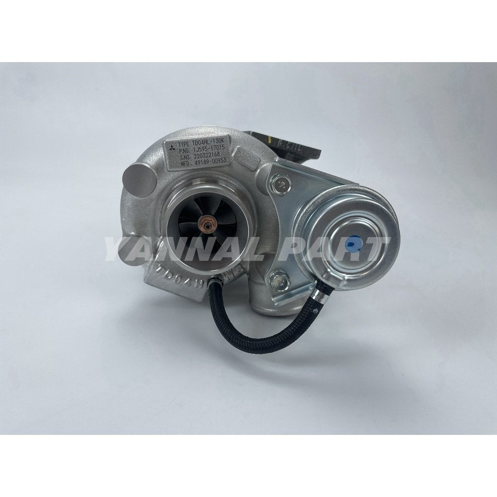 1J595-17015 Turbocharger For Kubota V3800 V3800-CR Engine