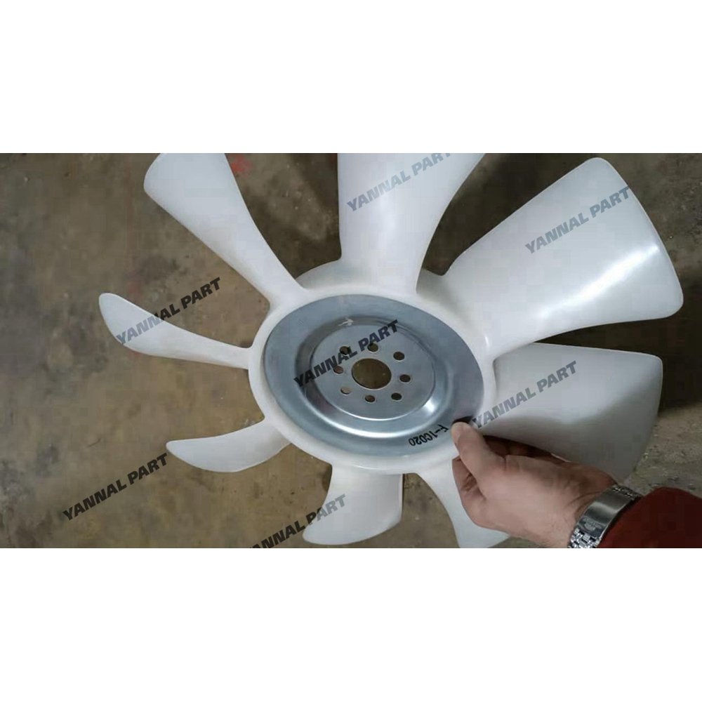 V3800 Fan Blade 8 blades8 hole For Kubota diesel Engine parts